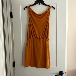 Free People mini open back dress